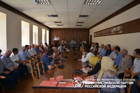 Махмуд Махмудов и Хаджимурад Гаджиев провели очередные встречи с избирателями горных районов республики