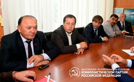 Заседание фракции и бюро рескома «КПРФ»
